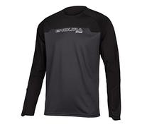 ENDURA Men's Mt500 Burner L/S Jersey Ii Blouse, Black, XXL