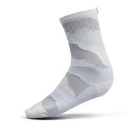 Endura Peak Socks (Twin Pack) for Cycling | Lightweight | Moisture Wicking Socks, Grey, L-XL