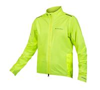 Endura Mens Pro SL Road Cycling Jacket Waterproof Shell - Hi-Viz Yellow, Large