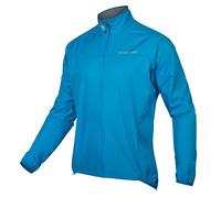 Endura Men's Xtract Cycling Jacket II | Waterproof | Breathable | Packable Jacket, Bright Blue, S