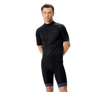 Endura Men's Xtract Shortsleeve Cycling Jersey II | Quick-Dry | Reflective Logos | Silicone Grip Jersey, Black, XL