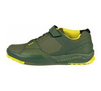 Endura MT500 Burner Flat Mens MTB Cycling Shoes Green Mountain Bike Offroad Ride
