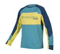 Endura MT500 Burner Lite L/S - MTB jersey - Men's Blueberry L