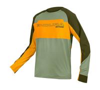 Endura MT500 Burner Lite LS MTB Jersey Tangerine