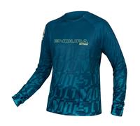 Endura MT500 MTB LS Print Tee LTD Blueberry