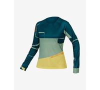 Endura MT500 Print Limited Edition long sleeve turquoise yellow woman's Jersey - L