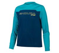 Endura MT500JR Burner Long Sleeve Cycling Jersey - Blueberry / 7 - 8 Years Blueberry 7 - 8 Years