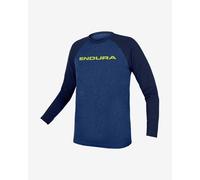Endura One Clan Raglan Jersey Blue Kids - M