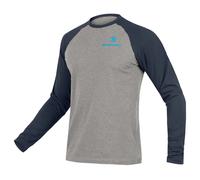 Endura One Clan Raglan LS Jersey Ink Blue