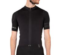 Endura Pro SL Mens Cycling Jersey Black Short Sleeve Reflective Top
