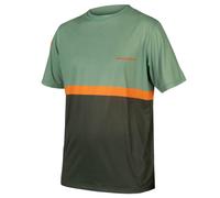Endura SingleTrack Core II Short Sleeve Cycling Jersey - Tangerine / XLarge
