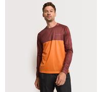 Endura SingleTrack Core Print L/S Tee, Black XXL
