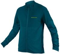 Endura SingleTrack Full Zip Long Sleeve Thermal Blue/Dark Blue