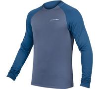 Endura Singletrack Long Sleeve Cycling Fleece Ensign Blue