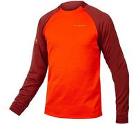 Endura Singletrack Long Sleeve Cycling Fleece Paprika