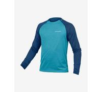 Endura Singletrack Long Sleeve T-shirt Blue S Men