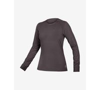 Endura SingleTrack Womens Long Sleeve Jersey MattGrey