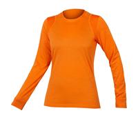 Endura Singletrack Long Sleeve T-shirt Orange M Woman M Harvest