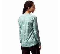 Endura Singletrack Print Long Sleeve Enduro Jersey Green L Woman L Sage Green