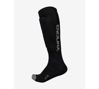 Endura SingleTrack Shin Guard Socks Black Eclipse - L-XL