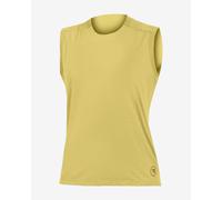 Endura SingleTrack Sleeveless Jersey Pale Yellow Women - XL