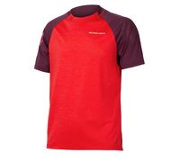 Endura SingleTrack SS MTB Jersey Pomegranate