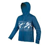 Endura SingleTrack Waterproof II Jacket - Blueberry / 2XLarge