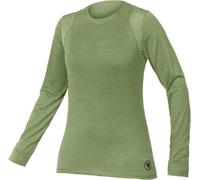 Endura SingleTrack Womens Long Sleeve Jersey Machair Green