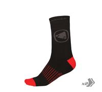Endura Thermolite II Socks x2 Pack Black