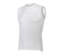 Endura Translite II Sleeveless Cycling Baselayer | Rapid Moisture Wicking | Ultra-Lightweight Base Layer Top, White, XXS