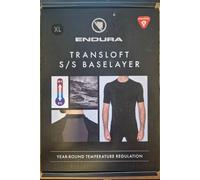 Endura Transloft Baselayer Black, Short Sleeve XL, NEW & BOXED