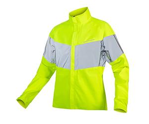 Endura Urban Luminite EN1150 Waterproof Mens Cycling Jacket - Yellow