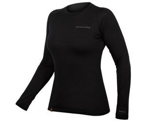 Endura - Women's Baabaa Blend Longsleeve Base Layer - Merino base layer size L, black