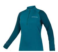 ENDURA WOMEN'S DEEP TEAL SINGLETRACK FLEECE SIZE SMALL RRP £69.99