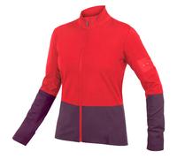 Endura Fs260 Jetstream Long Sleeve Jersey Red,Purple XS Women