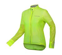 Endura FS260 Pro Adrenaline Race Cape II Jacket Green Yellow Women - L