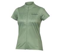 Endura Women's Hummvee Ray Short Sleeve Jersey |Rapid Wicking | Back Pockets, Jade, S