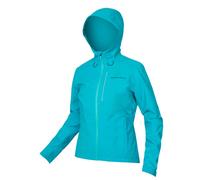 Endura Women's Hummvee Waterproof Hooded Jacket - Pacific Blue / XSmall