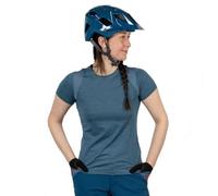 Endura Womens SingleTrack Short Sleeve Jersey M BLUE STEEL
