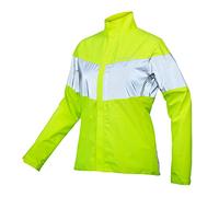 Endura Women's Urban Luminite EN1150 Waterproof Jacket, Hi-viz Yellow, S