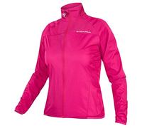 Endura Women's Xtract Cycling Jacket II | Waterproof | Breathable | Packable Jackets, Cerise, L