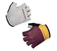 Endura Women's Xtract Lite Cycling Mitt | Gel Padding | Silicone Grip | Ultra-Light Gloves, Aubergine, M