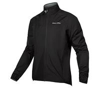 Endura Xtract Cycling Jacket II | Waterproof | Breathable | Packable Jacket, Black, XL