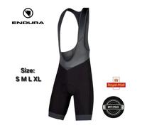 ENDURA Xtract Lite Men's Bibshorts - Black/Grey - Sizes: S /M /L or XL - RRP £75