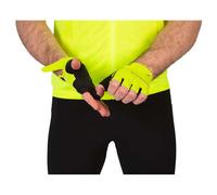 Endura Xtract Cycling Mitt | Gel Padding | Silicone Grip Gloves, Bright Yellow, XS