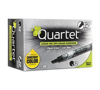 ENDURAGLIDE Dry Erase Markers, Black, Dozen