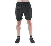 Endurance 2-in-1 Running Shorts XL - Comfortable Black Shorts for Men, Perfect for Long-Distance Running