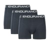 Endurance Boxershorts 3-Pack for Men - Comfortable, Breathable Running Essentials in Classic Black