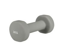 ENDURANCE Unisex Dumbbell 1004 Pearl Grey One Size, Exercise Fitness Equipment