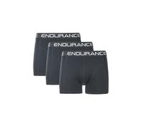 Endurance Mens Burke 3-Pack Boxer Shorts Size: Medium, Colour: Black